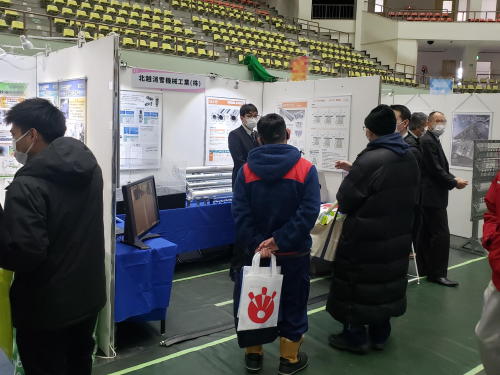ゆきみらい2023in会津 出展の様子